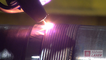 Electric Motor Repair - Laser Cladding